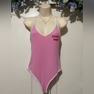 Forever 21 “Cherry Baby” Bodysuit